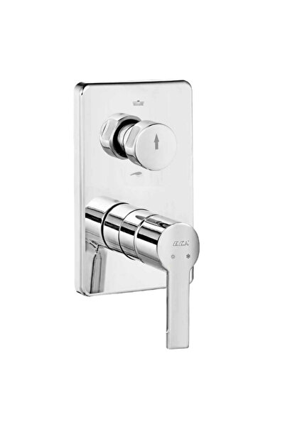 Eca Delta Ankastre Banyo Duş Bataryası Sıvaüstü 2 Yollu - 102167207-KDE-