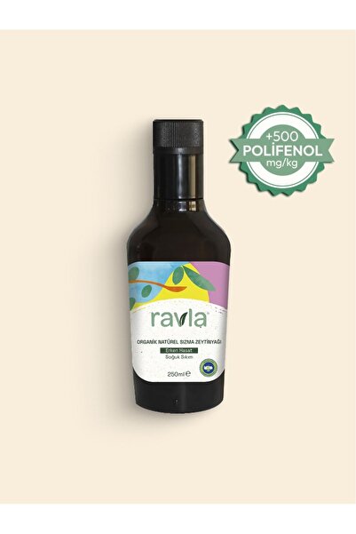Ravla Kids Meyvemsi Organik Erken Hasat Zeytinyağı – İçimlik 250 ml