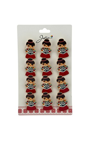 Flippy Set 12 Brose Martisor Primavara Fata Din Toata Inima