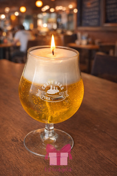 EGhediyelik Köpüklü bira görünümlü jel MUM