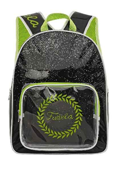 Fudela Nueva Чорний - Зелений рюкзак