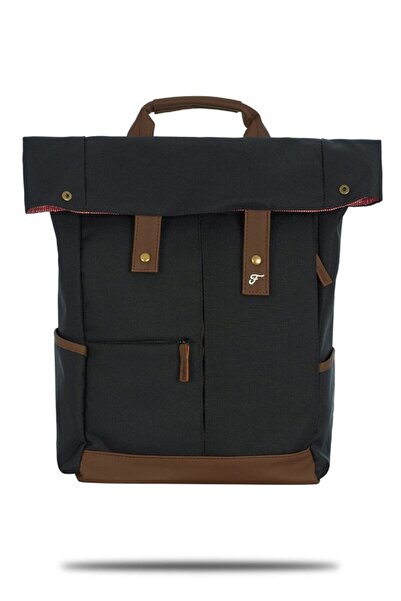 Fudela حقيبة ظهر سيرينديب باللون الأسود