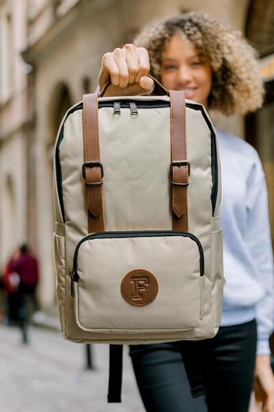 Fudela حقيبة ظهر كريمية من BKS