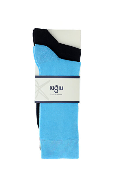 Kiğılı Комплект от 2 обикновени памучни чорапа