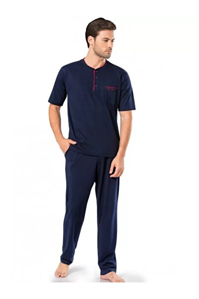 Pierre Cardin Erkek 3'lü Damat Kutulu Çeyiz Pijama Takımı