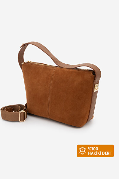 Marjin Жіноча сумка з натуральної шкіри на блискавці з внутрішніми кишенями д...