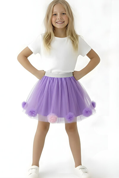 ESİLA KİDS Fusta pentru fete cu model floral 4-14 ani