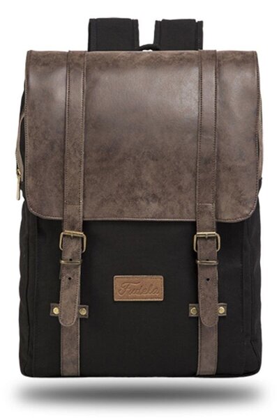 Fudela حقيبة ظهر سوداء من NYP