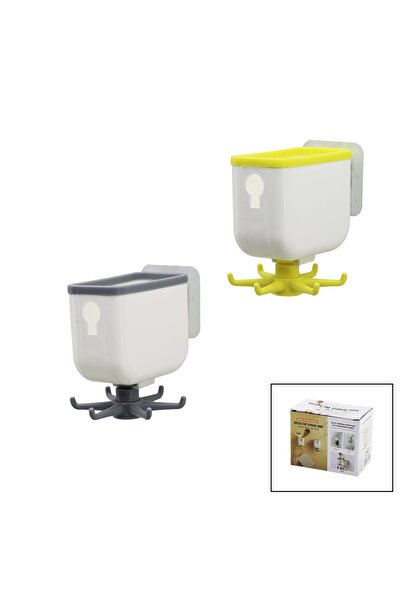 Go İthalat ÇOK FONKSİYONLU YAPIŞKAN ASKI 360 DERECE DÖNER 2.5 - 7.5CM