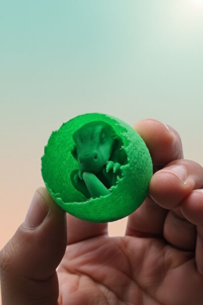 ADA Goods Dinazor Yumurtası-Çatlayan Yumurta Oyuncak-Dino Egg-1 adet