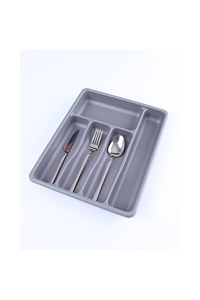 Go İthalat Organizator sertar cu 5 compartimente gri - 36x29x5 cm Suport pent...