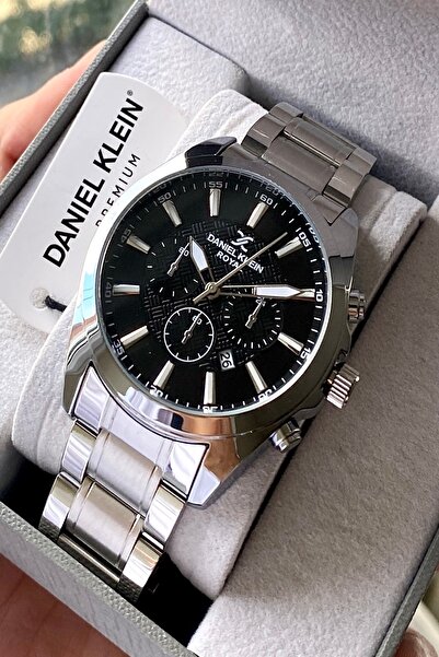 Daniel Klein Paslanmaz Çelik Kordon Erkek Kol Saati+3 Atm Su Geçirmez 2 Yıl G...