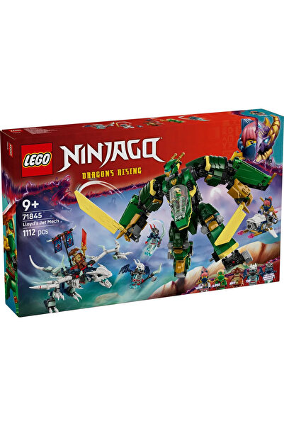 Lego Ninjago РЕАКТИВНИЯТ РОБОТ НА ЛОЙД 71845