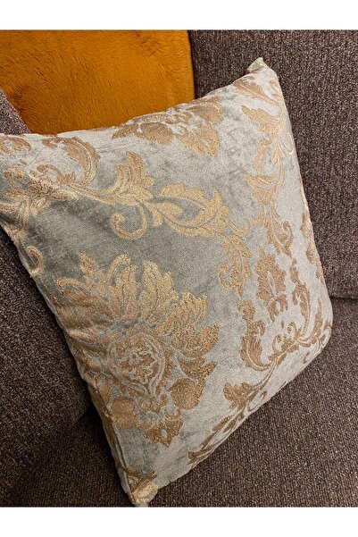 Puledro Voyage Dekoratif Kırlent Kılıfı 45x45 cm Yumuşak Dokulu Desenli Koltu...