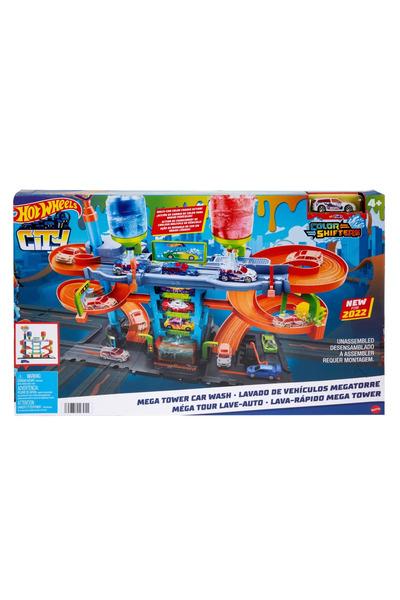HOT WHEELS Hdp05 Модел Mega Car Wash Tower