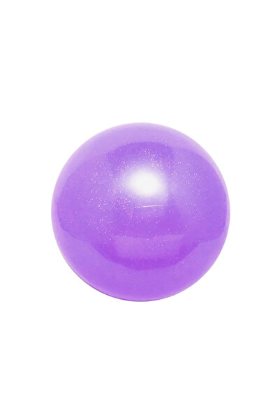 Gymo كرة جمباز مقاس 16 سم أرجواني فضي