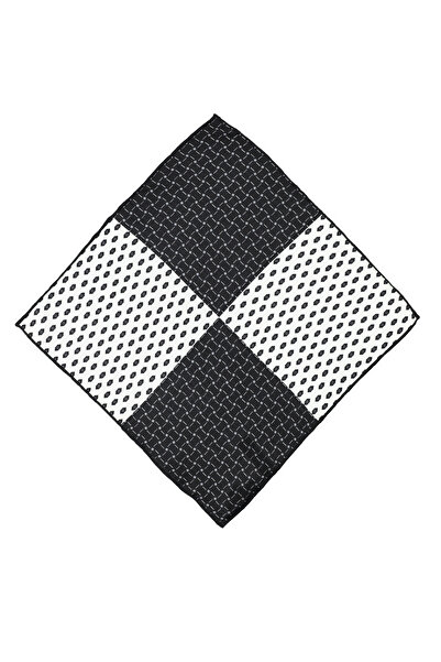 Abdullah Kiğılı Patterned Silk Handkerchief