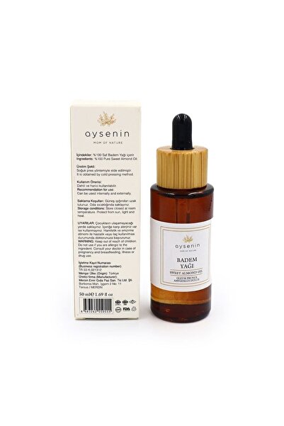 aysenin Badem Çekirdeği Yağı / Almond Kernel Oil 50ml.
