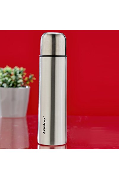Go İthalat 0.5lt chrome thermos stainless steel - leak-proof lid = cup