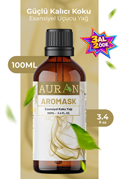 AURAN Aromask Esansiyel Uçucu Koku Yağı Difüzör Esansı Buhurdanlık Yağı Aroma...
