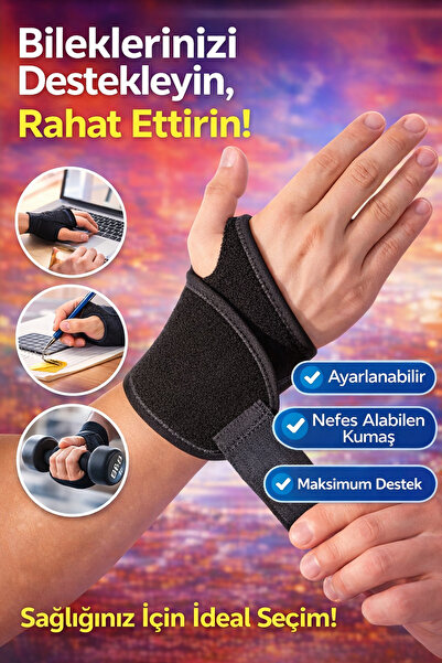 Genel Markalar Ayarlanabilir Destekli Kadın&erkek El Bilekliği Sağ & Sol El U...