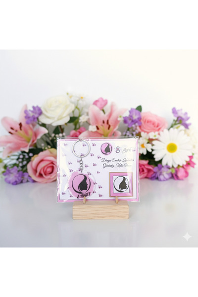 ORGANİZASYON HEDİYEM 10 قطع من هدايا اليوم العالمي للنساء في 8 مارس مع بطاقة ...