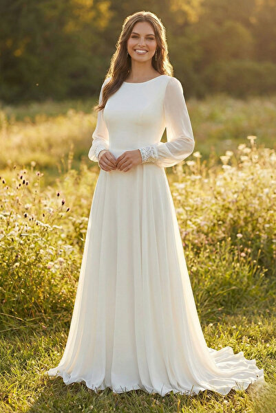 Paradise Collection Moda Evi Şifon Rüya Gelinlik