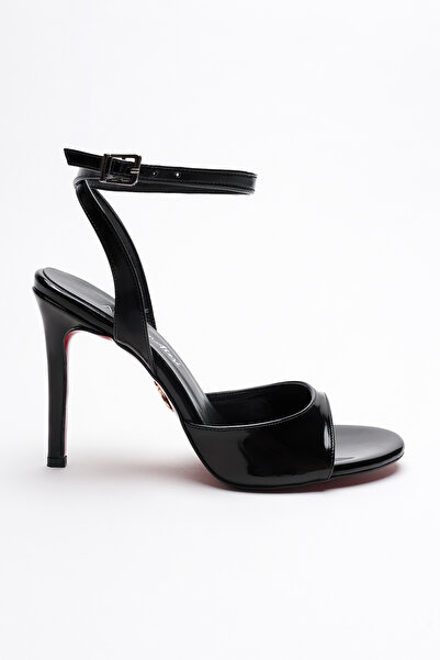 Ayakkabı Ateşi Pantofi cu toc cu bandă subțire pentru damă Livora din piele l...