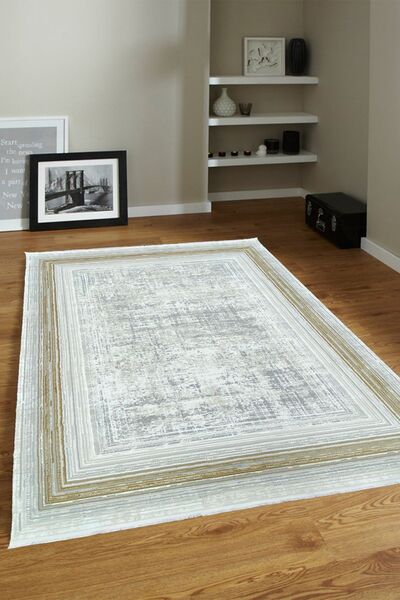 ünalcarpet 4 Metrekare - 6 Metrekare Bambu Tarz Modern Salon Oturma Odası Mut...
