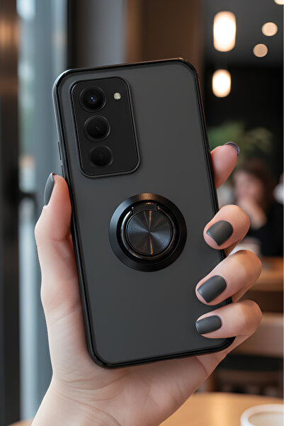 Hatreds Xiaomi Redmi 15 4G İçin Kamera Korumalı Yüzüklü Kılıf - Leke Tutmaz M...