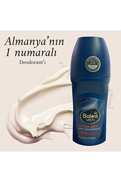 FLTS Balea | Almanya’nın 1 Numaralı Terleme Karşıtı Deodorant Roll-on Ekstra