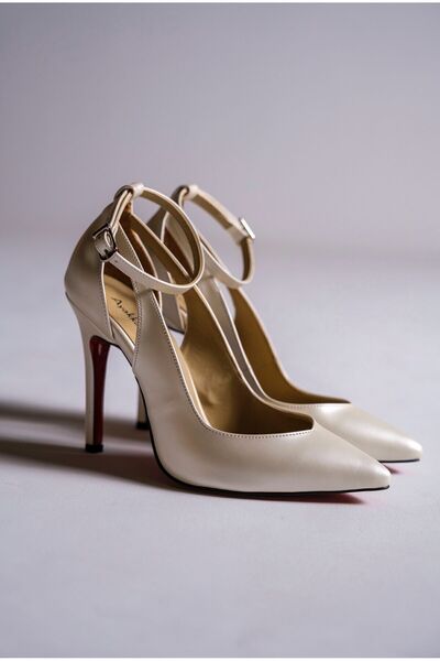 Ayakkabı Ateşi Rochie de mireasa din piele de sidef Pantofi cu toc subtire pe...