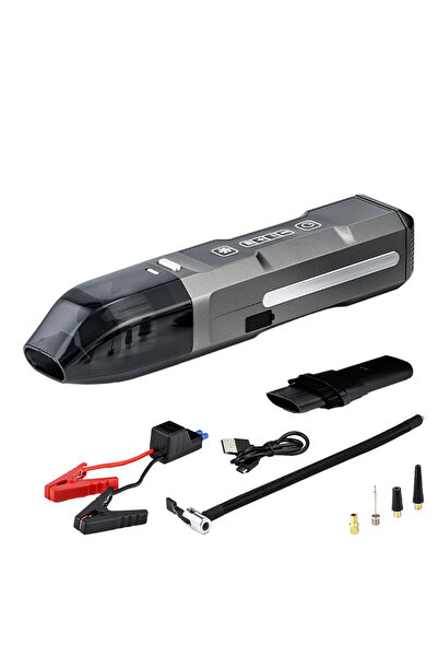 HYDER Starter auto + aspirator + compresor, 600/300A, 6,7kPa aspirare, 6000mA...