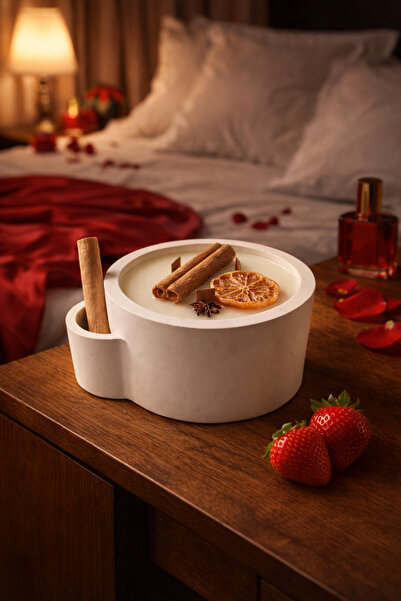 Miora Studio Yasemin & Vanilya Aromaterapi Mum | Etkili Ve Dekoratif Kokulu Mum