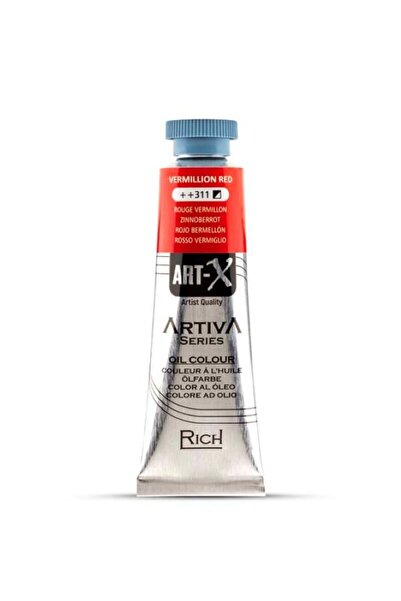 Rich ART-X ARTIVA YAĞLI BOYA 37 ML VERMİLLİON RED 311