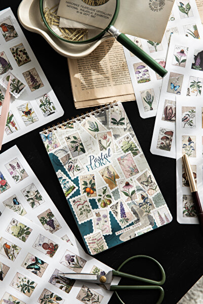 PAPERORA A5 18-листов блокче с етикети за печати Комплект от 288 етикета за п...