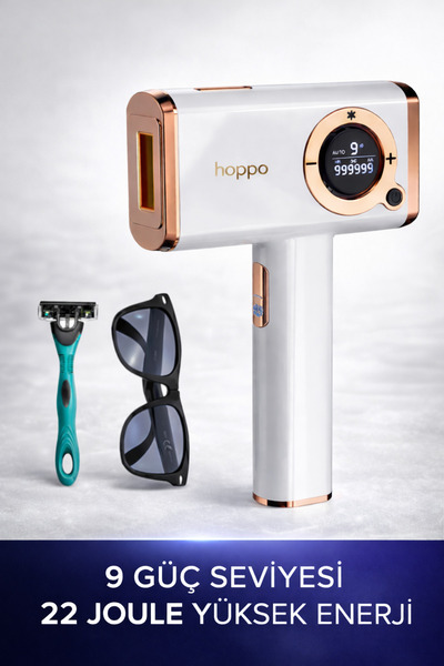 hoppo Ipl Buz Lazer Epilasyon Cihazı Plus 999.999 Flas Atım