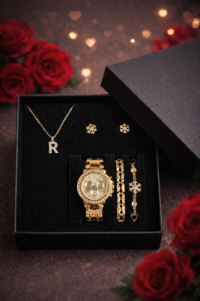 Arzu Butik kişiye özel kadın kol saati, saat bileklik kolye küpe hediye seti ...