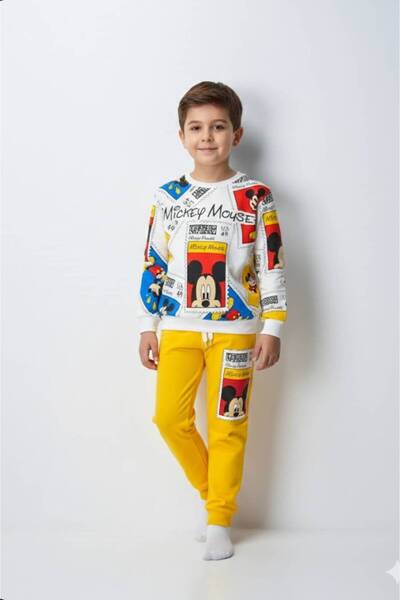 EXTRAÇARŞI Set de trening cu imprimeu cu caracter pentru băiat de 2-7 ani