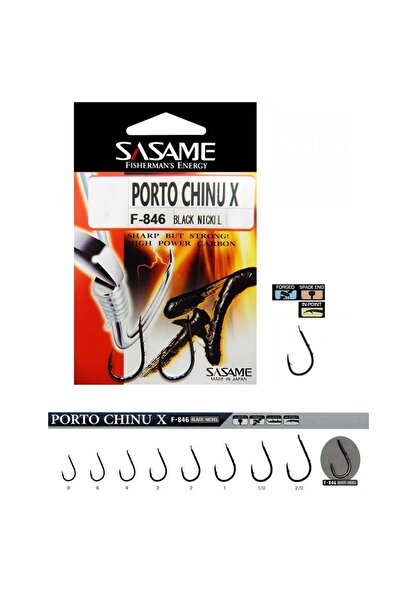 Genel Markalar Sasame Porto Chinu X F-846 Serisi Olta İğnesi