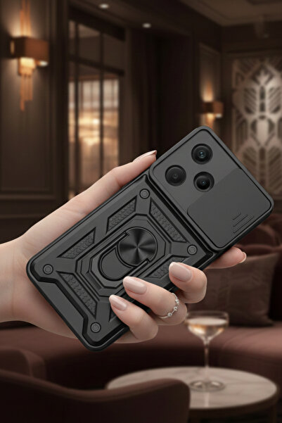 AQUA AKSESUAR Xiaomi Redmi Note 13 Pro Plus Kılıf | Kapak Kızaklı Kamera Koru...