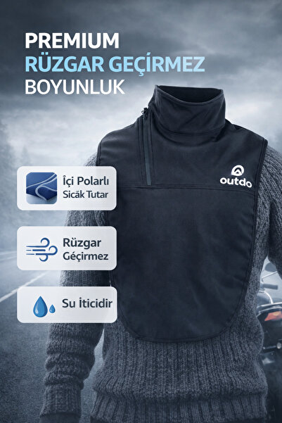 OUTDO Motorcu Göğüs Koruyucu Yelek – Rüzgar ve Su Geçirmez, Hafif ve Dayanıklı