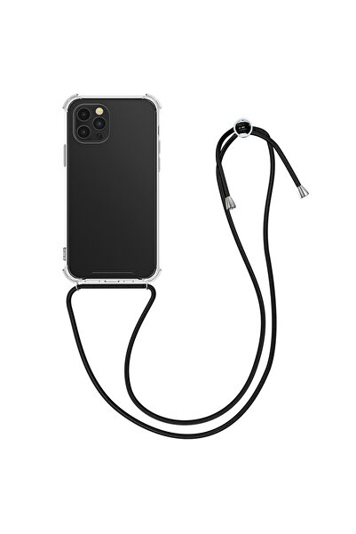 KWmobile Carcasă pentru Apple iPhone 12 Pro Max, Silicon, Transparentă, 52732.01