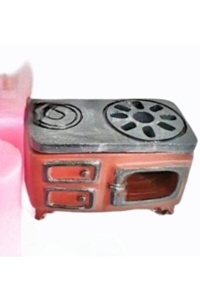 morlalem m Ayaklı Soba Buhurdanlık Gece Lambası Mumluk Kuzine Silikon Kalıp K...