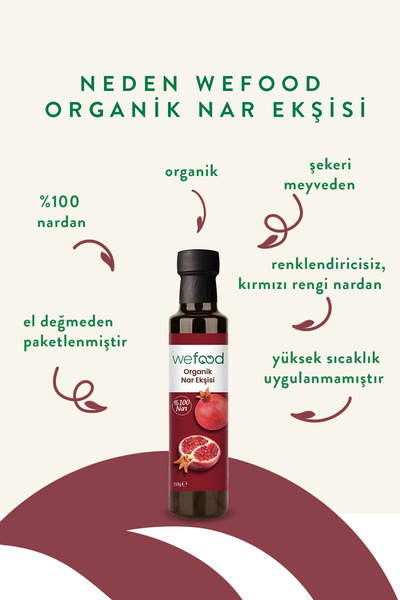 Wefood Organik Nar Ekşisi 350 Gr