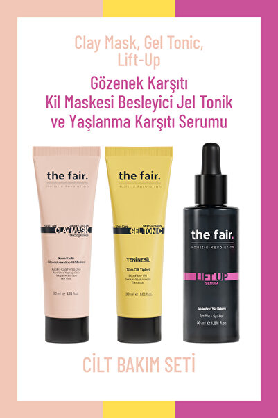 the fair. the fair. Gözenek Karşıtı Kil Maskesi 30 ml Besleyici Jel Tonik ve ...