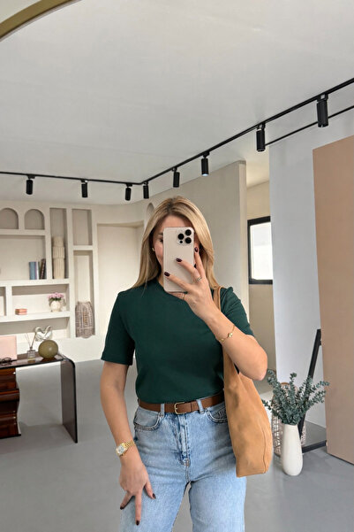 Sezgi Tekin Μπλουζάκι Premium Series με λαιμόκοψη ποδηλάτου, βαμβακερό, σμαρα...