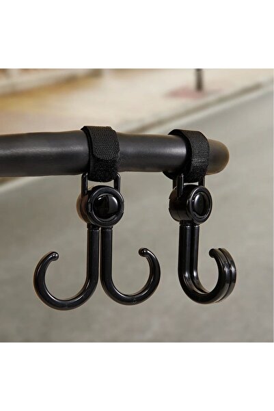 Skygo BUFFER® 2'li Bebek Arabası, Motor, Bisiklet Eşya Taşıma Aparatı Plastik...