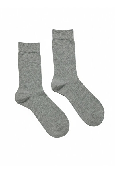 BEYTEKS 6-Pack Seamless Gray Socks