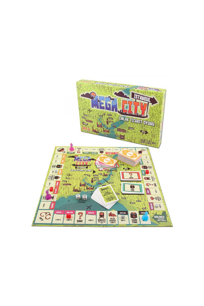 Hasbro Star Mega City Emlak Ticaret Oyunu İstanbul 1060681
